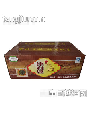 津泽利珍品贡菜箱装