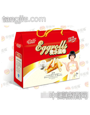 噢盼麦乐蛋卷奶味580g
