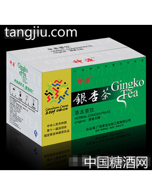 莱吉银杏茶原味无糖型（有甜味）箱装