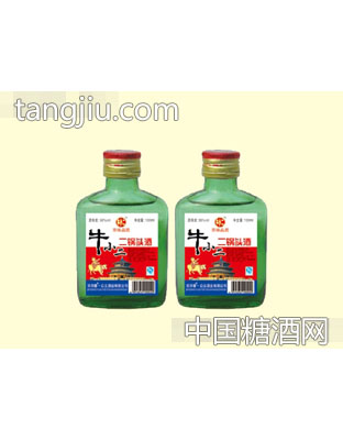 牛小二二锅头酒100ml绿瓶