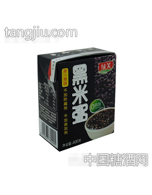 绿芙黑米粥