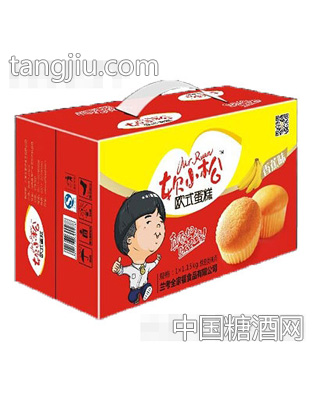 软小松1.15kg欧式蛋糕香蕉味