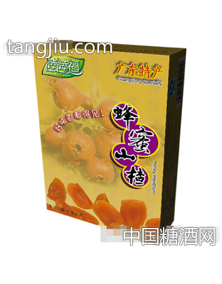 蜂蜜山楂110g包装盒正面
