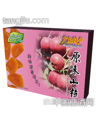 原味山楂110g包装盒背面