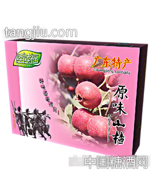 原味山楂250g包装盒背面