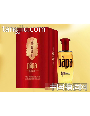 华茸鹿酒礼盒祝圣露酒