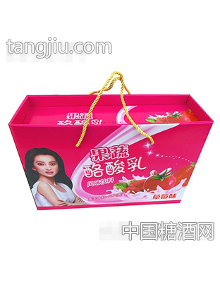 绿梦园果蔬酪酸乳草莓味