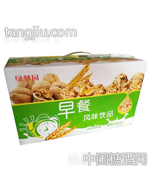 绿梦园早餐风味饮品箱装