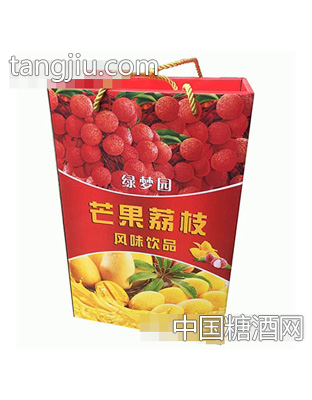 绿梦园芒果荔枝风味饮品