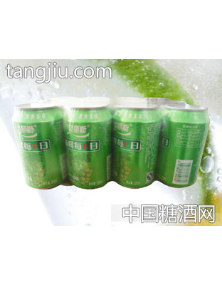 贝丽斯水晶葡萄碳酸饮料320ML