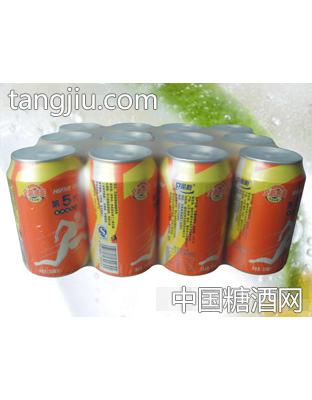 贝丽斯第五代蜜橙味汽水12罐320ml