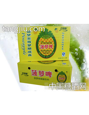 贝丽斯菠萝啤24罐500ml