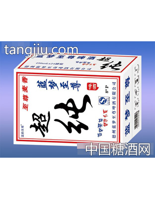蓝韵超纯啤酒8度490ml×24罐
