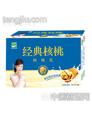 乐牛经典核桃乳240mlX16