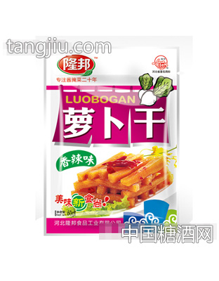 隆邦萝卜干香辣味60g