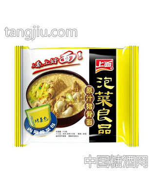 113g上面泡菜良品原汁猪骨面袋