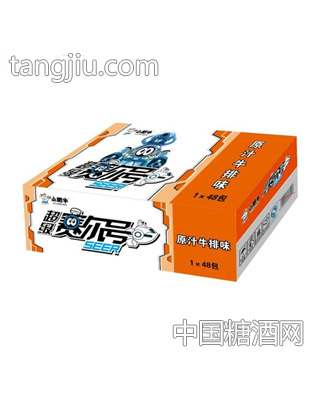 1x48包小肥牛赛尔号原汁牛排味干吃面