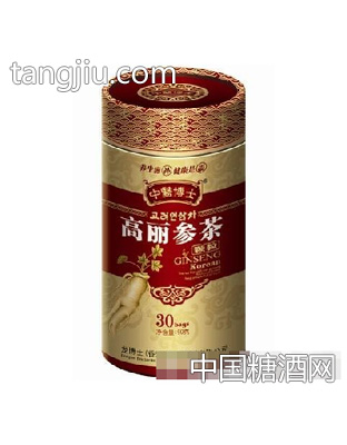 中医博士罐装高丽参茶颗粒