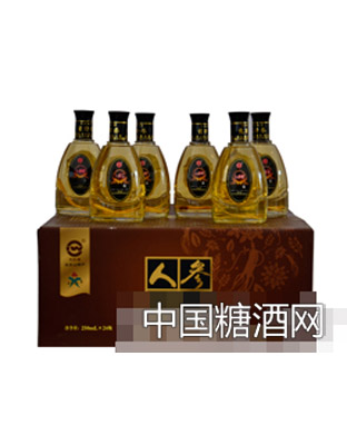 龙卧春人参酒250mlx24瓶