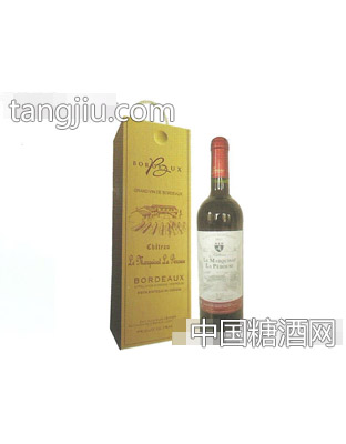 拉·佩鲁兹侯爵堡干红葡萄酒