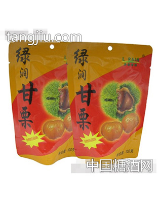 绿润含气甘栗