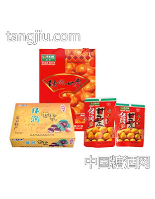 绿润含气甘栗礼品箱