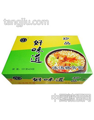 三太子好味道浓汤猪骨面101gX24包
