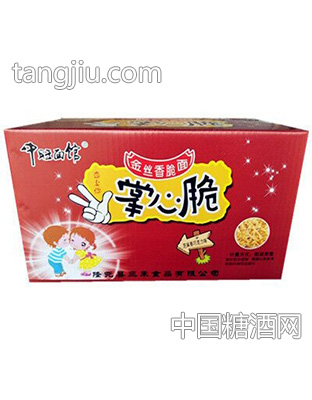 中旺面馆掌心脆金丝香脆面巧克力味箱