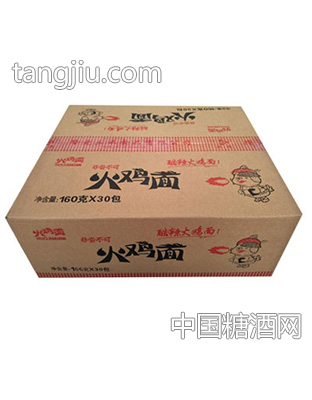 中旺面馆火鸡面160gx30包