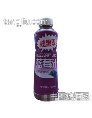 炫果季蓝莓汁饮料500ml