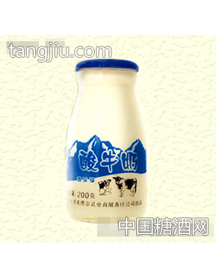 200ml天然酸奶(瓶)