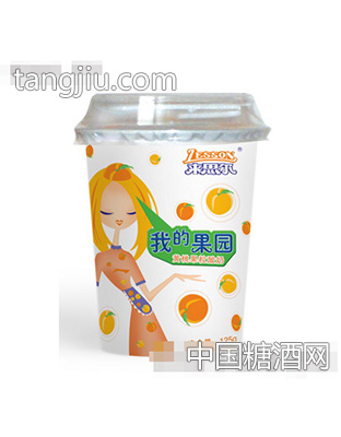 来思尔黄桃果粒酸奶