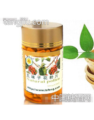 五味子花粉片