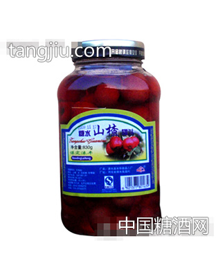 830g涞丰山楂水果罐头
