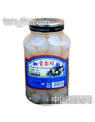 830g涞丰雪梨水果罐头