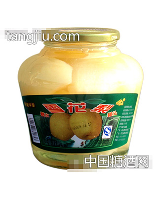 涞丰1200g雪花梨水果罐头