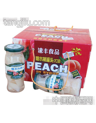 256g糖水白桃罐头