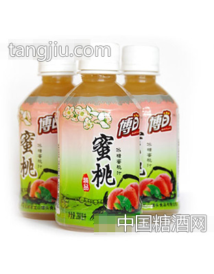 龙山280ml冰糖蜜桃汁