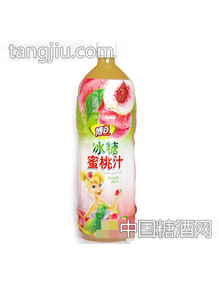 龙山1.28L冰糖蜜桃汁