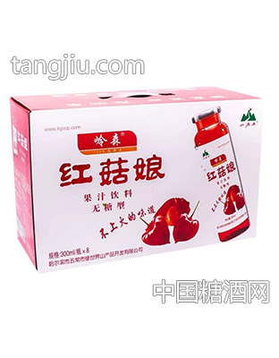 岭森红菇娘果汁饮料300mlx8