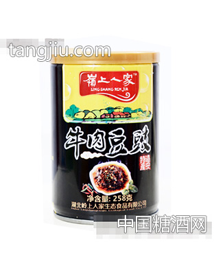 岭上人家牛肉豆豉258g