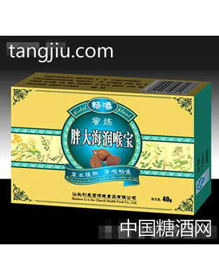 畅嗓蜜炼胖大海润喉宝