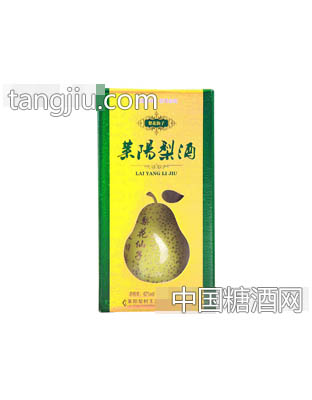 梨花仙子莱阳梨酒盒装350ml