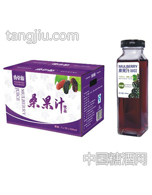 鲁桑源桑果汁箱装330mlx15瓶