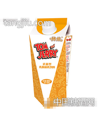 T&J屋顶菱型乳酸菌乳饮料橙色