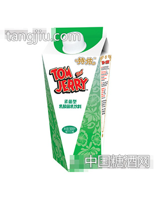T&J屋顶菱型乳酸菌乳饮料绿色