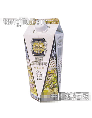 特浓屋顶菱型乳酸菌乳饮料金色