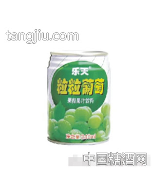 乐天粒粒葡萄240ml