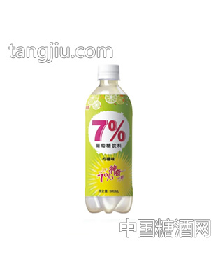7%葡萄糖碳酸500ml柠檬