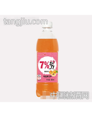 乐天百分之7动力葡萄糖蜜桃